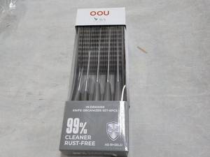 Ava in Drawer 6 pc Knife Organizer ...