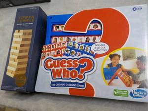 Tower Tumble and Guess Who...