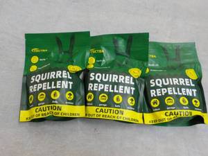 3 Bags Squirrel Repellent...