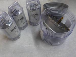 1 916 Hole Saw set of 3 and Extra ...