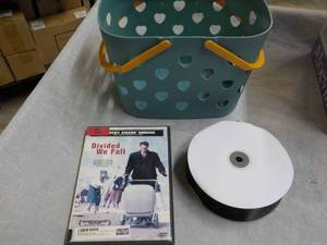 Storage Basket, Movie, and Ribbon...