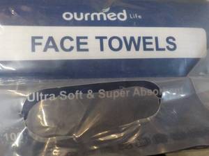 300 Ourmed Face Towels...