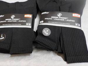 12 pair Black Wear Proof Sockings s...