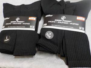 12 pair Black Wear Proof Sockings s...