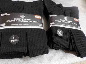 12 pair Black Wear Proof Sockings s...