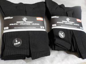 12 pair Black Wear Proof Sockings s...