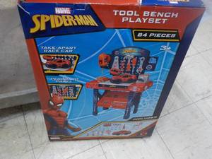Spiderman Tool Bench Playset...