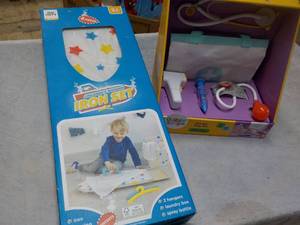 Childrens Wooden Iron Set and Doct...