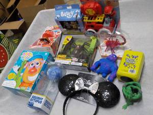 Toys and Potato Head...