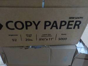 5000 Sheets White 8 12 x 11 Copy ...
