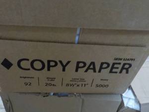 5000 Sheets White 8 12 x 11 Copy ...