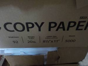 5000 Sheets White 8 12 x 11 Copy ...