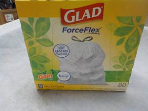 80 Glad Force Flex Febreze Tall Kit...