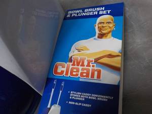 Mr. Clean Bowl Brush and Pluger Set...