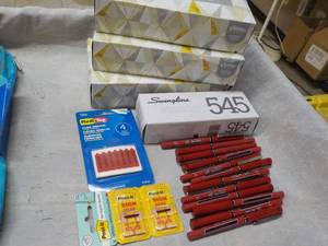 Kleenex, Staples, Post-it Flags and...