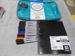 Sharpies, Notebook and Organizers...