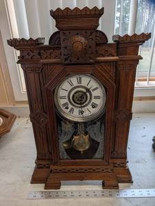 Luna Mantel Clock - Wm. L. Gilbert Clock Co., Windsor, CT