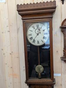 Gilbert Clock Co. Regulator No. 1885 - Wall Clock with Pendulum