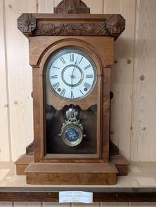 Seth Thomas City Series Clock - Pittsburgh PA 1879 - Oak Case