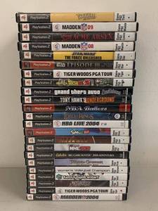 PlayStation 2 PS2 Game Collection 23 Titles GTA San Andreas Untested