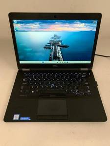 Dell Latitude E7470 14in Laptop Intel Core i5 Powers On Charger