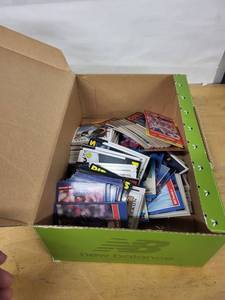 Vintage Baseball Card Collection in Box - Mixed Brands