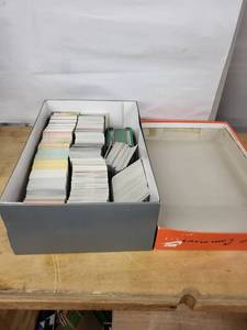 Baseball Cards - Assorted Vintage & Modern Collection in Gray Box