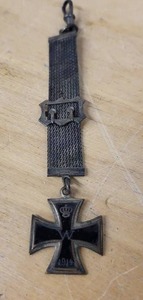Iron Cross 1914 EK II 2nd Class Pendant with Crown Monogram