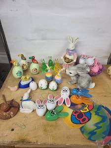 Russ Easter Bunny & Egg Decor - Item No. 10867, Made in China