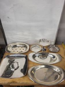 International Silver Co. Chippendale Silver-Plate Serving Set