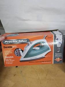 Proctor Silex 17291R Durable Iron - Nonstick Soleplate, Easy-View Water Window