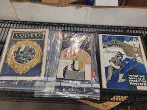 Golfers Magazine May 1922 The Amateur Golfer Magazine What We Want Is a Piece of the Rhine Print (Lot of 3)