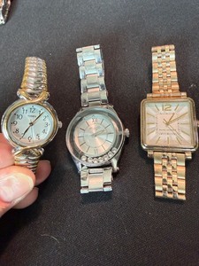 Timex Kenneth Cole Marc Jacobs Womens Watch Lot 3 Pre-Owned