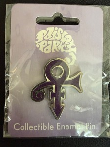 Prince Paisley Park Collectible Enamel Pin NECA 2017 on Card