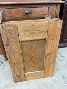Vintage Rustic Wooden Wall Storage Cabinet Farmhouse Shelf Cupboard