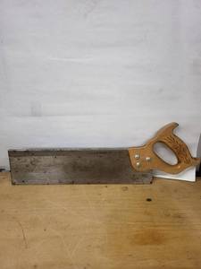 Power Kraft Hand Saw Model 3998 - 14-Inch Blade, Vintage Tool