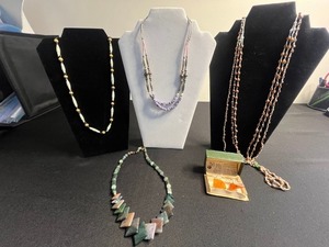 Amber Jewelry Collection - MET Amber Cufflinks & Bead Necklaces