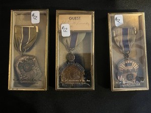 National Convention Medals Denver 1955 (Lot of 3)