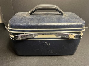 Samsonite 2800 Series Blue Hard-Side Suitcase Vintage 1985 Made in USA