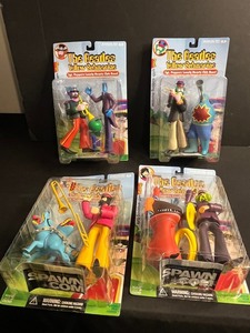 McFarlane Toys The Beatles Yellow Submarine Figures (Lot of 4) - Sgt. Peppers Lonely Hearts Club Band