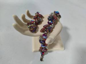 *RARE* Juliana D&E Harlequin Multicolor Bracelet & Earring Set