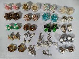 Vintage Earrings Lot #1 - Beaded Assortment