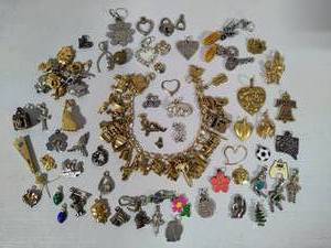 Huge Lot of CharmsCharm Bracelet