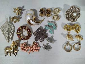 Coro & Napier Stamped Costume Jewelry