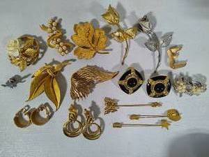 Trifari, BSK, J. Ritter & Giovanni Stamped Jewelry