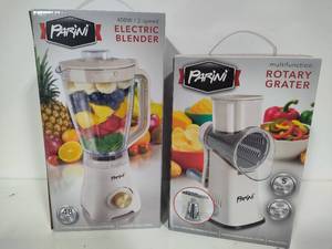 Parini Rotary Grater & Electric Blender New in Box