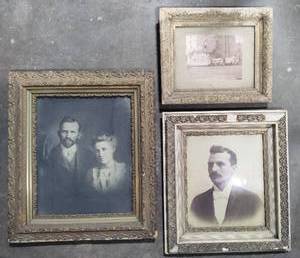 Three Antique Picture Frames
