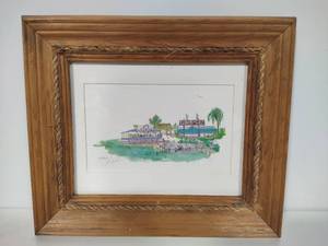 Gyotaku Artist Allen Weinbaum Limited EditionNumbered Print of Lor e Lei