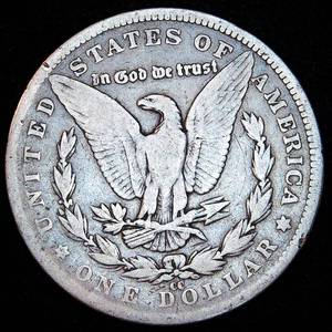 Better Date 1892-CC Morgan Silver Dollar, Original Surfaces, Near Full Rims, GVG