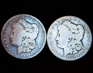 1894-O & 1894-S Morgan Dollar Slot Fillers